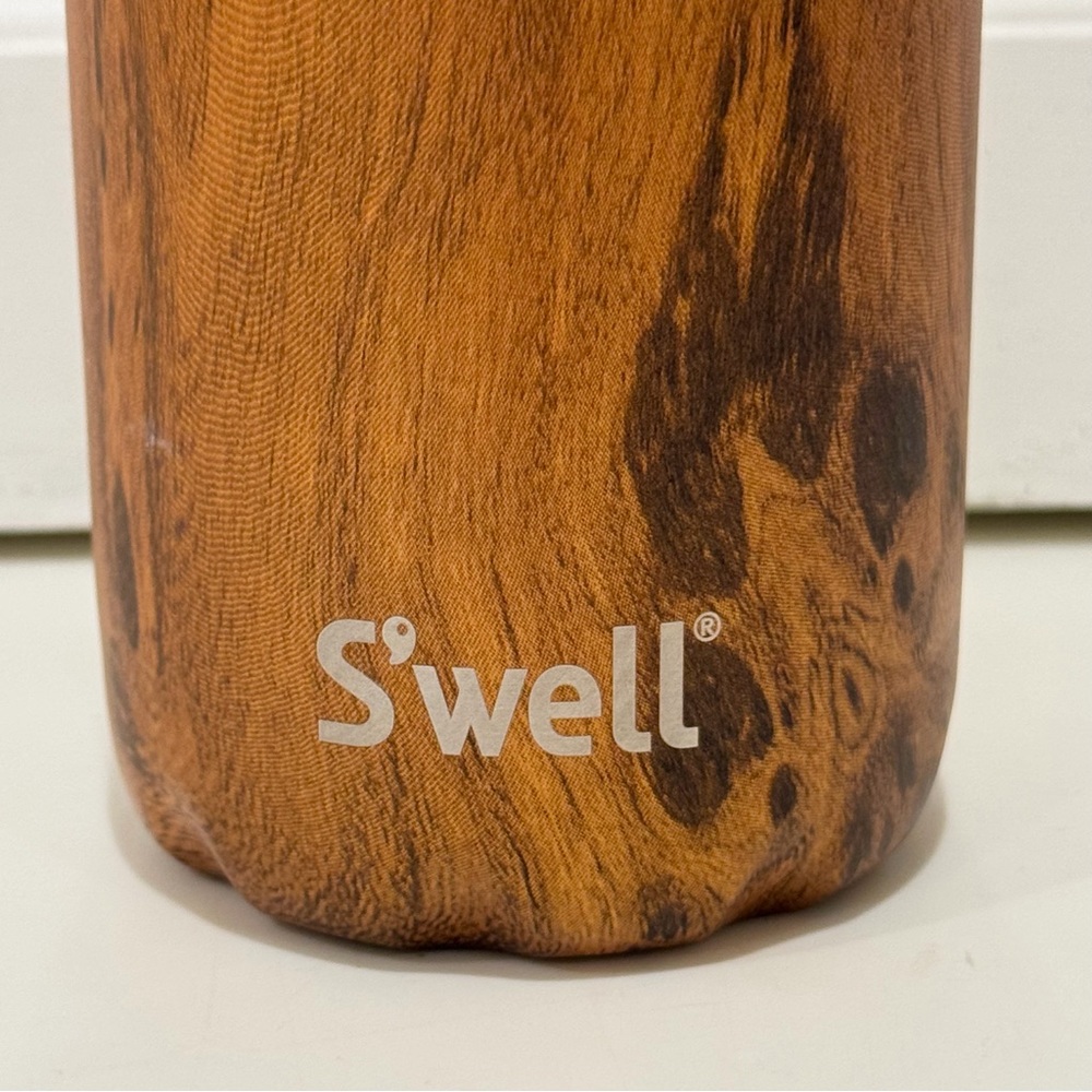 S'well Teakwood Slim Can or Bottle Drink Chiller Koozie - Picture 7 of 10